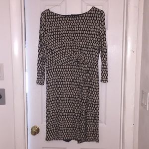3/4 sleeve Boatneck style dress